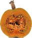 Cucurbita maxima F1 Potiron casper; coupes