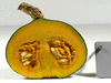 Cucurbita maxima Chesnut; coupes