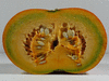 Cucurbita maxima Balloon; coupes