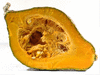 Cucurbita maxima Mountainer; coupes