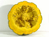 Cucurbita maxima Peruaanse; coupes