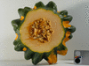 Cucurbita pepo Flying saucer; coupes