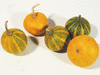 Cucurbita pepo Mini balle; fruits