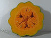 Cucurbita moschata Mayo segualca; coupes