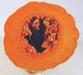 Cucurbita moschata Vitamin pumpkin, sorte Russe; coupes